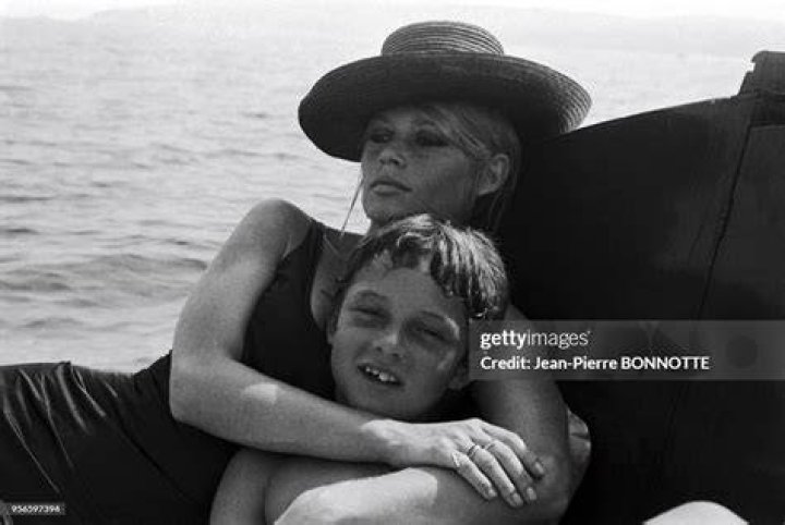 Brigitte Bardot and her son Nicolas Initials B.B. Pinterest