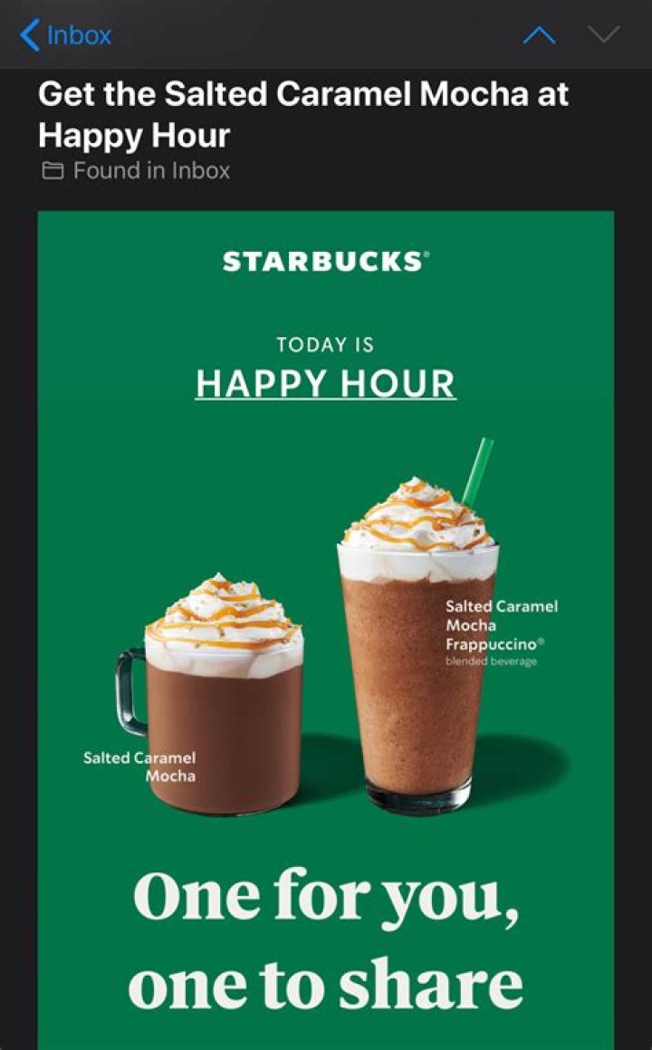 STARBUCKS HAPPY HOUR THURSDAY JULY 16TH The Freebie Guy&reg;